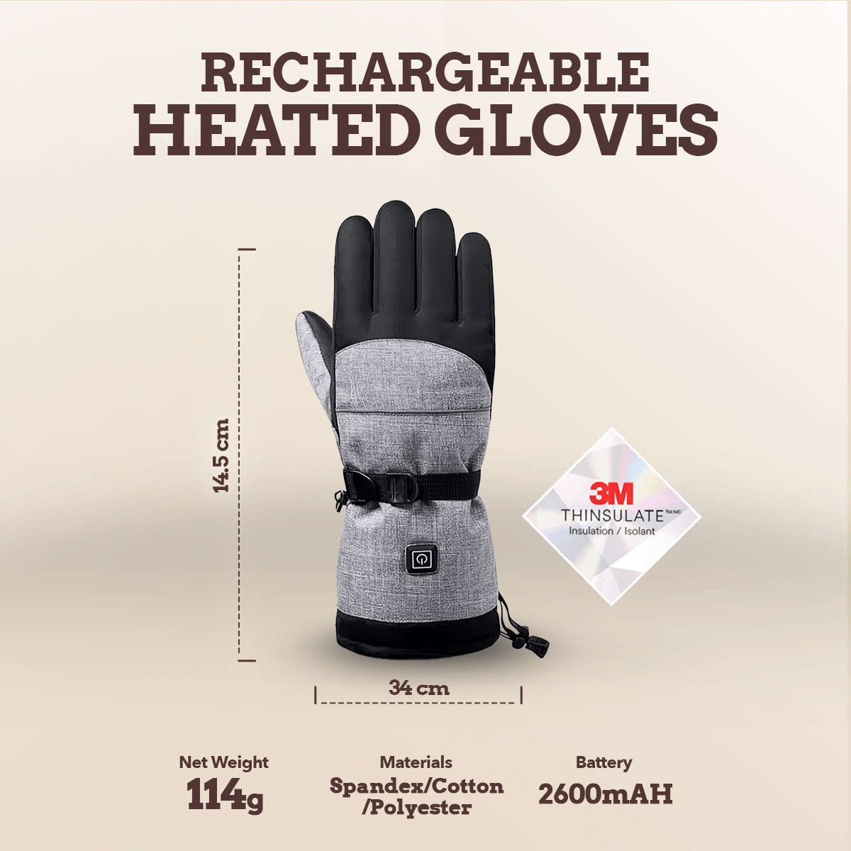 Guantes Calentados