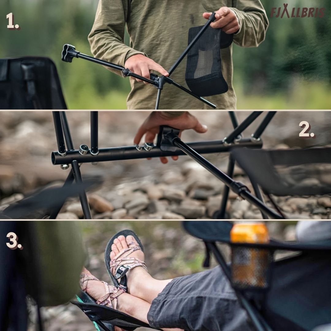 Reposa pies Silla de Exterior