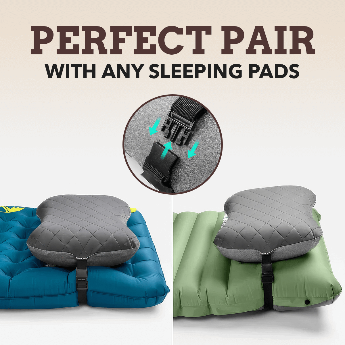 Almohada de Camping Ultra Ligera