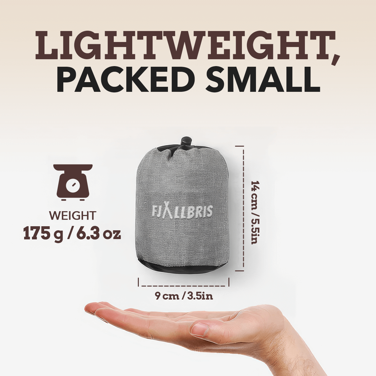 Almohada de Camping Ultra Ligera