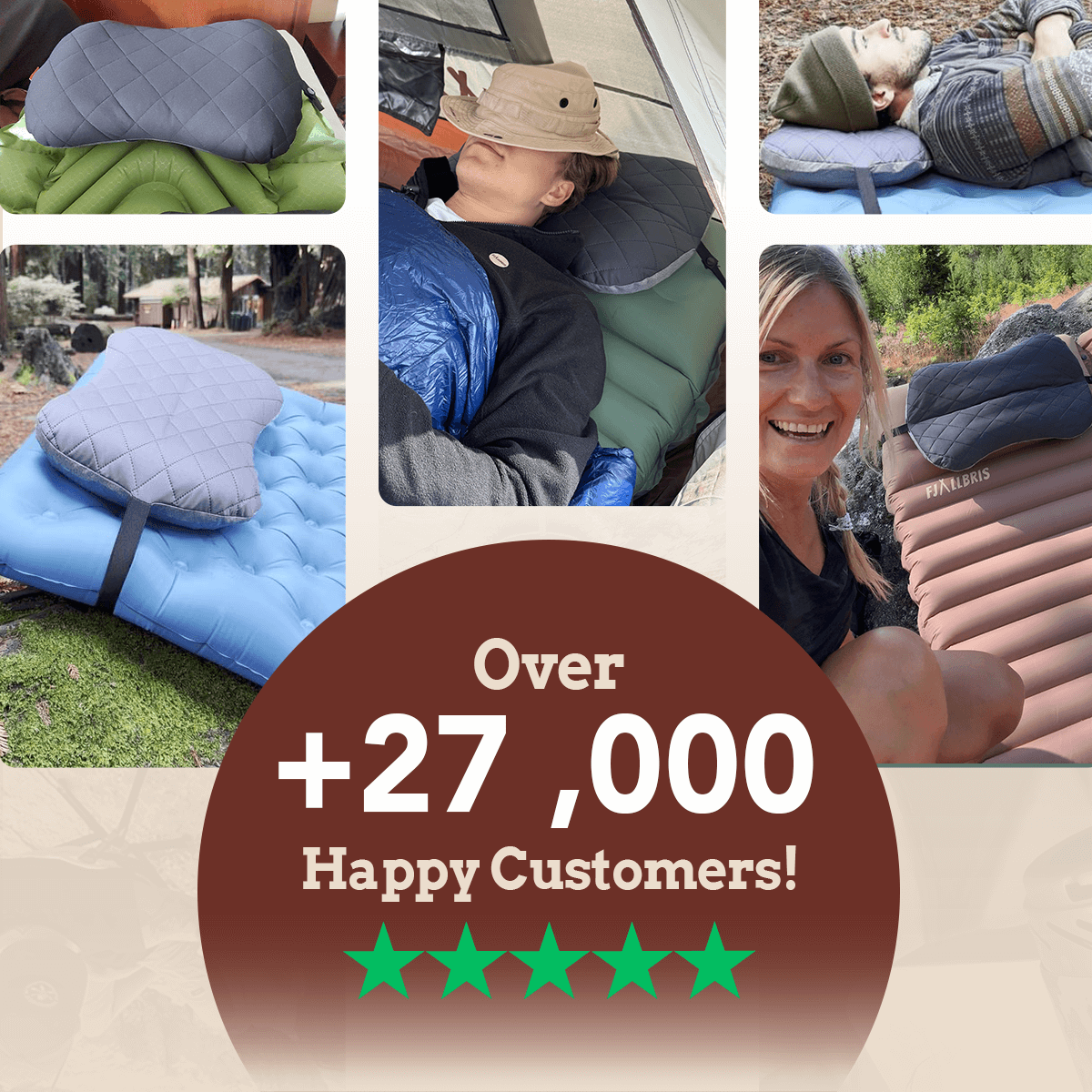 Almohada de Camping Ultra Ligera