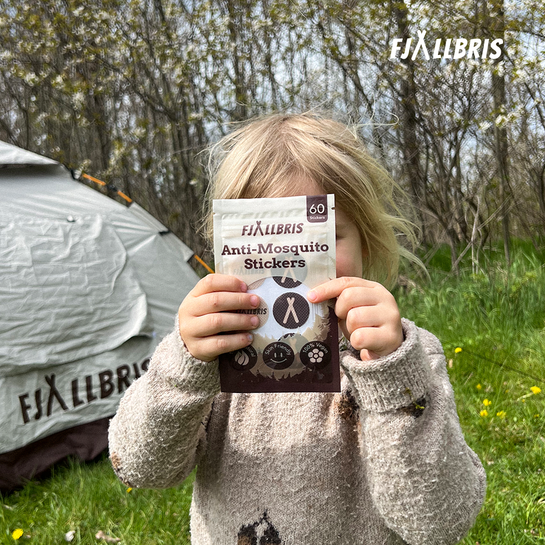 Pegatinas Fjällbris Contra Mosquitos y Garrapatas