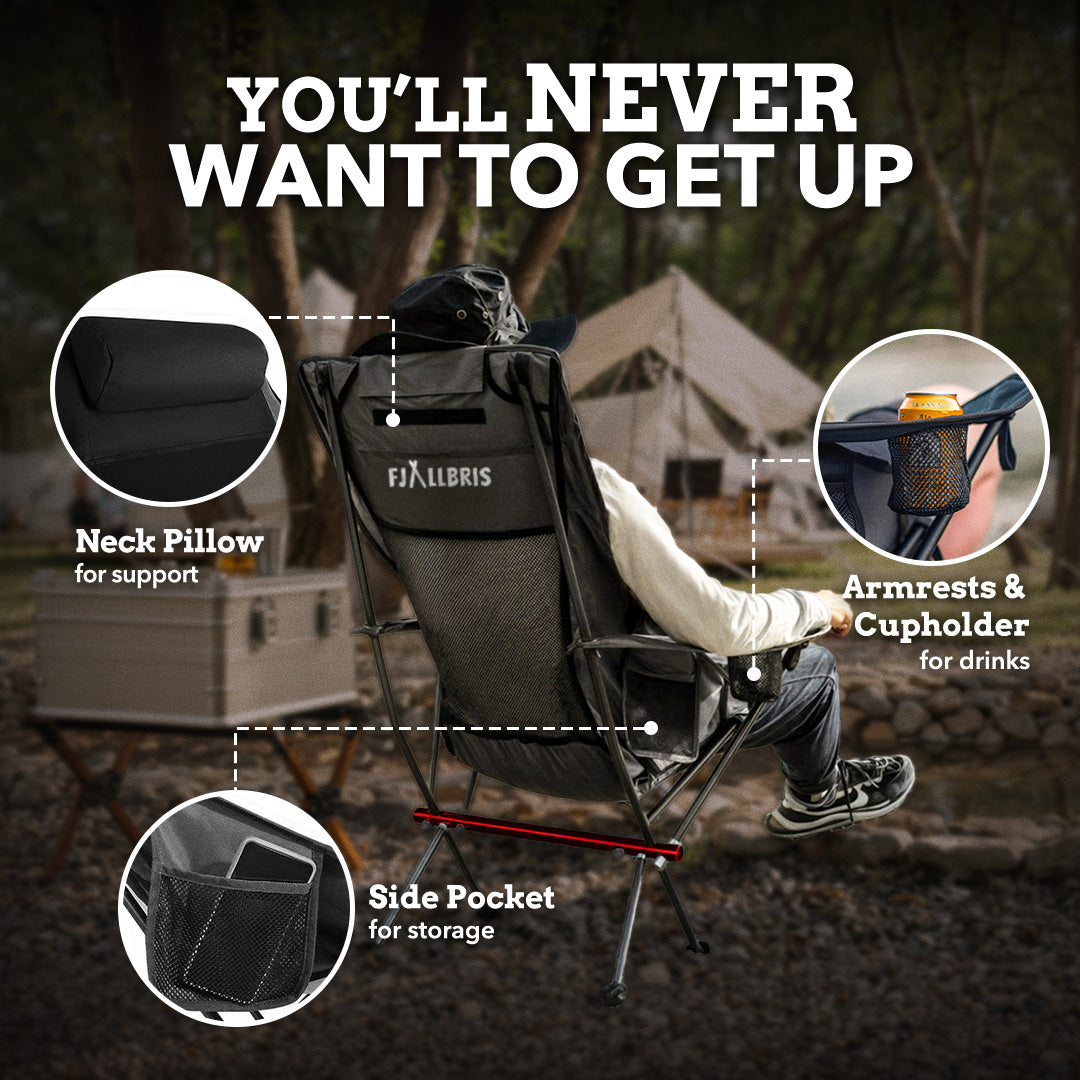 Fjällbris Silla de Exterior PRO