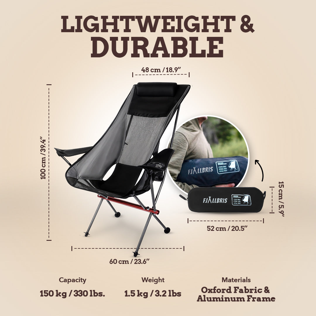 Fjällbris Silla de Exterior PRO
