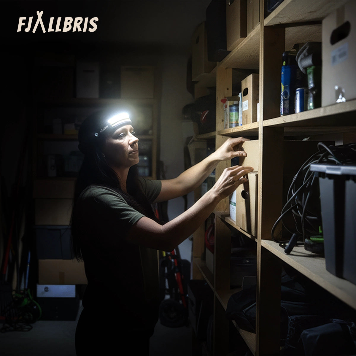 Fjällbris 1000lm LED 230° Lámpara Frontal PRO 2.0